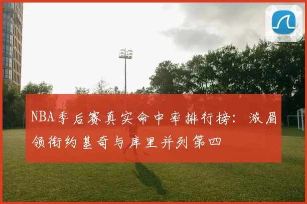 NBA季后赛真实命中率排行榜：浓眉领衔约基奇与库里并列第四